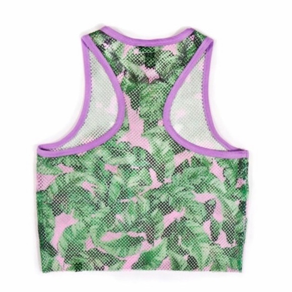 VULL SPORT JERSEY CROP TANK SZ M - Picture 2 of 5